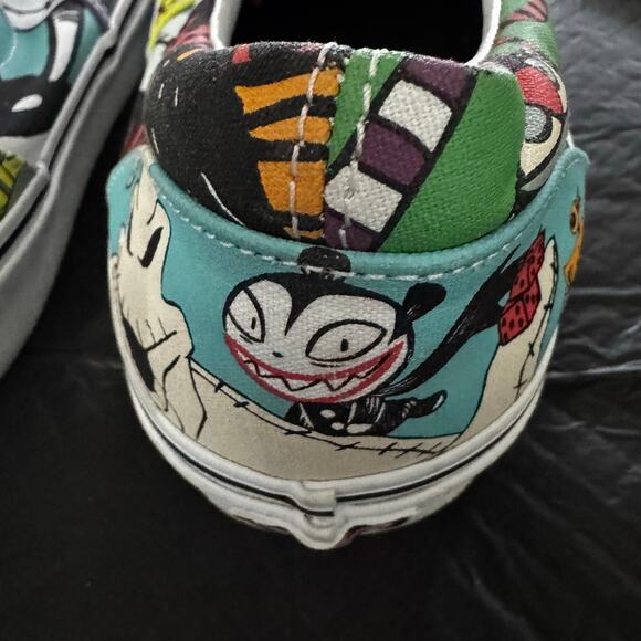 Vans Disney Nightmare Before Christmas Tim Burton Men’s Size 13 Lace Up Shoes - Picture 3 of 11